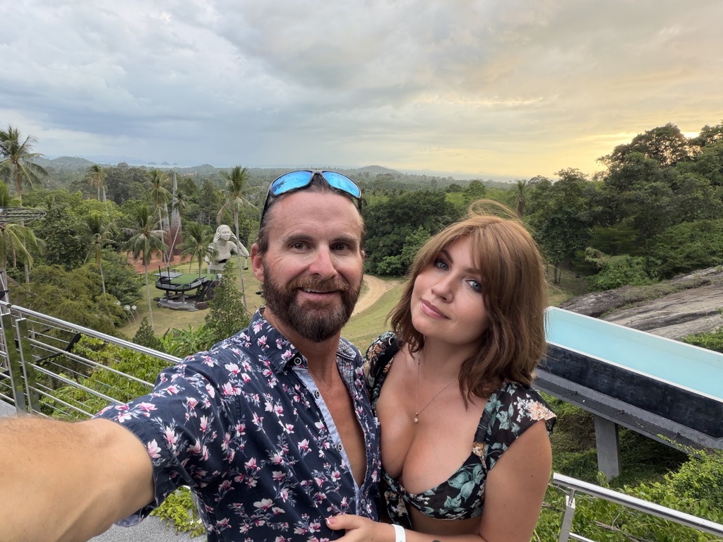 Bobby White and Nika cruising in Thailand